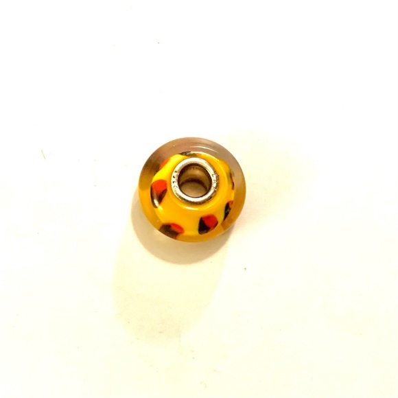 TROLLBEADS Orange Red kit bead - Picture 2 of 2